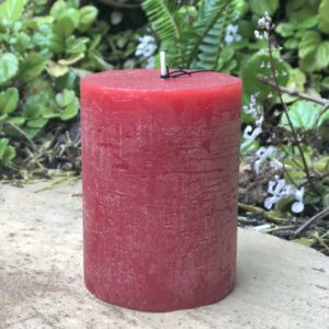 VELA MACIZA ROJA · PEQUEÑA