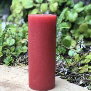 VELA MACIZA ROJA · GRANDE