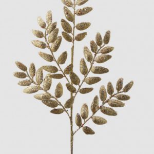 RAMA DORADA CON PURPURINA